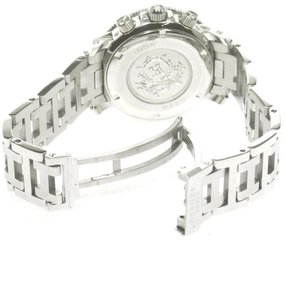 HERMES Clipper diver CL2.310 Chronograph black Dial Quartz Ladies Watch_843764 - Picture 6 of 11